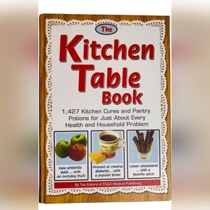 The Kitchen Table Book by - White and Red